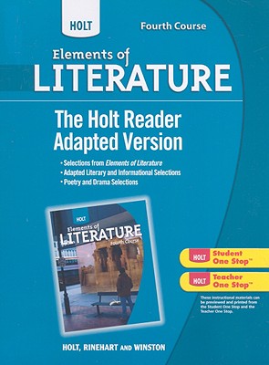 Image for Holt Elements of Literature: The Holt Reader, Adapted Version Fourth Course