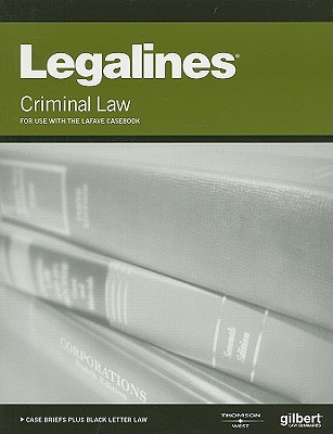 Image for Legalines on Criminal Law, Keyed to LaFave