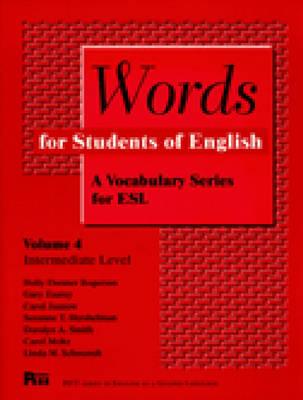Image for Words for Students of English a vocabulary series for ESL. A Vocabulary Series for ESL