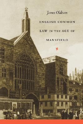 Image for English Common Law in the Age of Mansfield