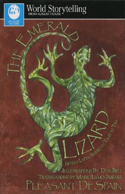 Emerald Lizard: Fifteen Latin American Tales to Tell in English and Spanish, DeSpain, Pleasant (editor); Lamo-Jimenez, Mario (translator) Emerald Lizard: Fifteen Latin American Tales to Tell in English and Spanish, DeSpain, Pleasant (editor); Lamo-Jimenez, Mario (translator)