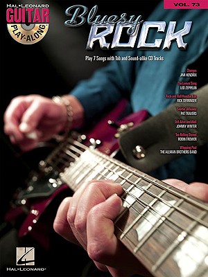 Image for Bluesy Rock: Guitar Play-Along Volume 73