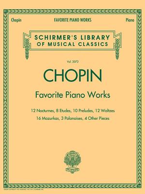 Image for Favorite Piano Works: Schirmer's Library of Musical Classics Volume 2072