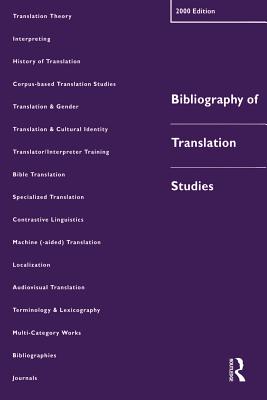 Image for Bibliography of Translation Studies: 2000