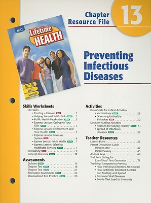 Holt Lifetime Health Chapter 13 Resource File: Preventing Infectious Diseases