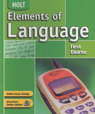 Image for Elements of Language: Student Edition Grade 7 2004