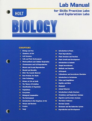 Holt Biology Lab Manual (Skills Practice)