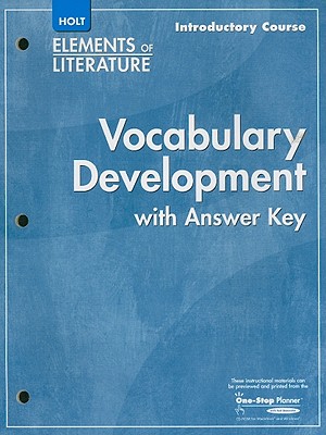 Elements of Literature: Vocubulary Development Introductory Course
