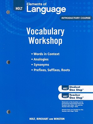 Holt Traditions Vocabulary Workshop