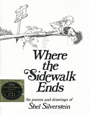 Image for Where the Sidewalk Ends: The Poems and Drawings of Shel Silverstein (25th Anniversary Edition Book & CD)