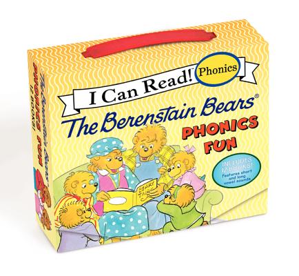 The Berenstain Bears 12-Book Phonics Fun!: Includes 12 Mini-Books Featuring Short and Long Vowel Sounds (My First I Can Read)