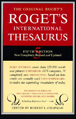 Image for Roget's International Thesaurus