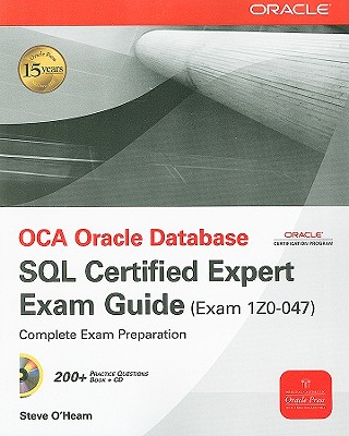OCE Oracle Database SQL Certified Expert Exam Guide (Exam 1Z0-047) (Oracle Press)