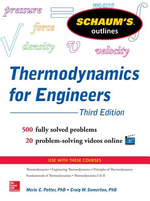 Schaums Outline of Thermodynamics for Engineers, 3Rd Edition; Schaums Outline of Thermodynamics for Engineers, 3Rd Edition