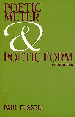 Image for Poetic Meter and Poetic Form Poetic Meter and Poetic Form