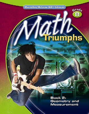 Math Triumphs, Grade 8, Student Study Guide, Book 2: Geometry and Measurement (MATH INTERVENTION (K-5))