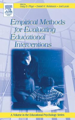Empirical Methods for Evaluating Educational Interventions (Educational Psychology)