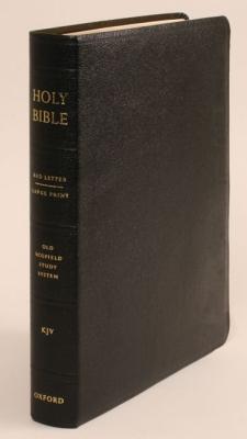 Image for The Old Scofield Study Bible, KJV, Large Print Edition (Black Genuine Leather)