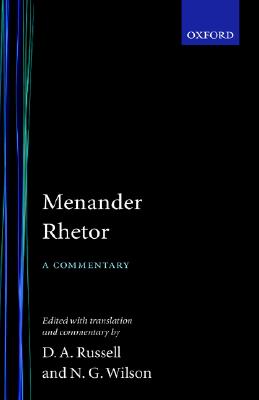 MENANDER RHETOR Edited with Translation and Commentary