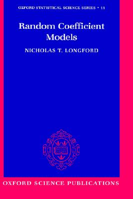 Random Coefficient Models (Oxford Statistical Science Series)