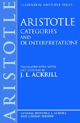 Aristotle's Categories and de Interpretatione