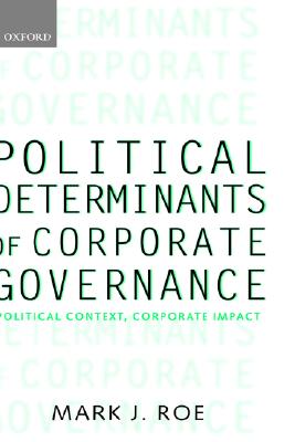 Political Determinants of Corporate Governance