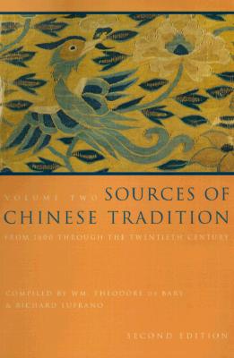Image for Sources of Chinese Tradition, Vol. 2