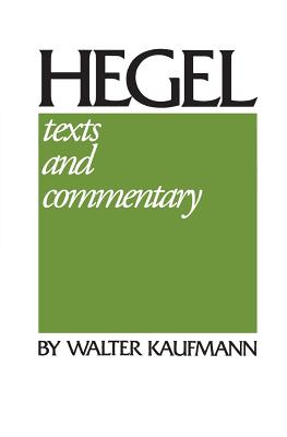 Hegel Texts And Commentary: Theology
