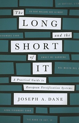 The Long and the Short of It: A Practical Guide to European Versification Systems