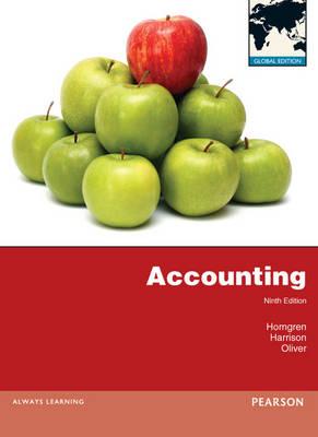 Accounting: Global Edition