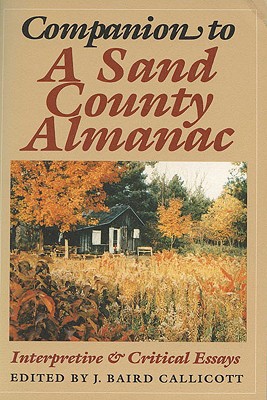 Image for Companion to A Sand County Almanac: Interpretive and Critical Essays