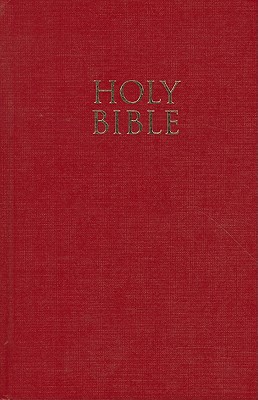 NIV, Pew Bible, Large Print, Hardcover, Red