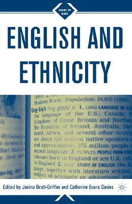 English and Ethnicity (Signs of Race)