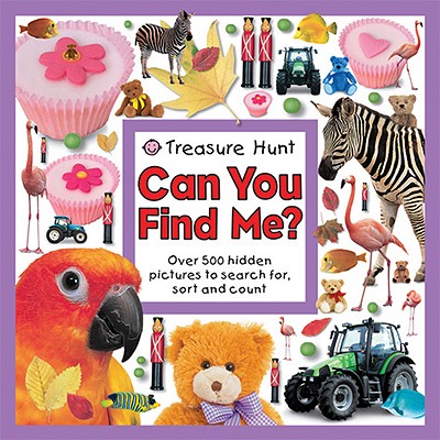 Treasure Hunt Can You Find Me (Seek and Find Book)