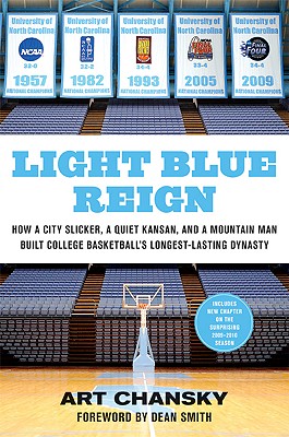 Light Blue Reign: How a City Slicker, a Quiet Kansan, and a Mountain Man Built College Basketball's Longest-Lasting Dynasty Image for Light Blue Reign: How a City Slicker, a Quiet Kansan, and a Mountain Man Built College Basketball's Longest-Lasting Dynasty