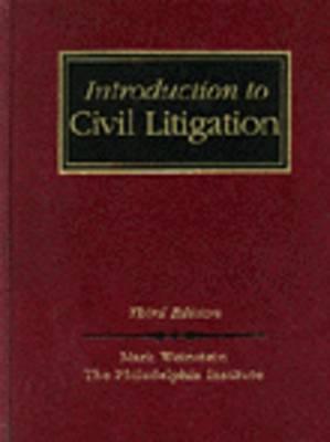 Image for Introduction to Civil Litigation (West's Paralegal Series) Introduction to Civil Litigation (West's Paralegal Series)