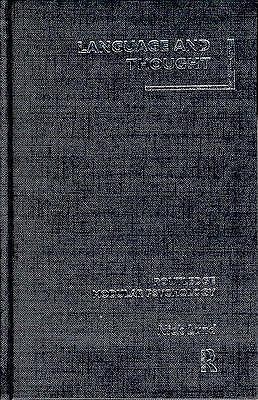 Language and Thought (Routledge Modular Psychology)