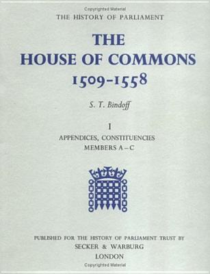 The History of Parliament: The House of Commons 1509-1558 (3 vols set)