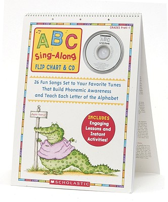 Scholastic Classroom Resources ABC Sing-Along Flip Chart, multicolor (SC978439)