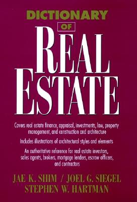 Image for Dictionary of Real Estate (Business Dictionary Series)
