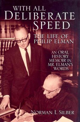 Image for With all Deliberate Speed; The Life of Philip Elman With all Deliberate Speed; The Life of Philip Elman
