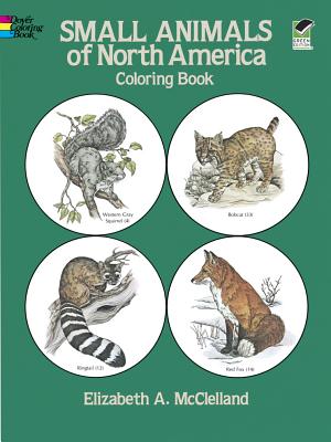 Small Animals of North America Coloring Book
