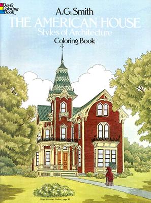 The American House Styles of Architecture Coloring Book (Dover American History Coloring Books)