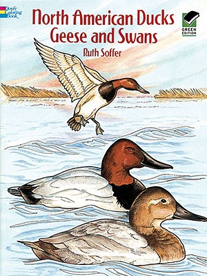 North American Ducks, Geese and Swans Coloring Book (Dover Animal Coloring Books)