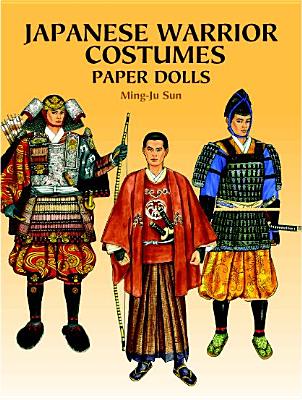 3 JAPANESE COSTUMES Paper Dolls Cut-Out Books