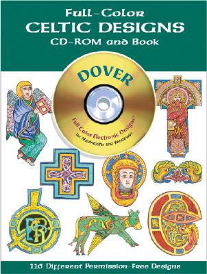 Full-Color Celtic Designs CD-ROM and Book (Dover Electronic Clip Art)