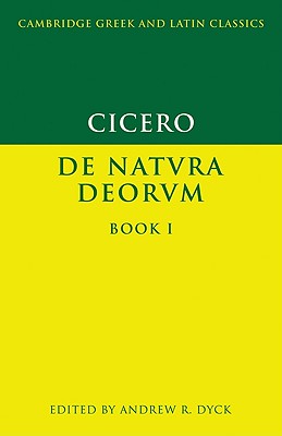 Cicero; De Natura Deorum, Book 1