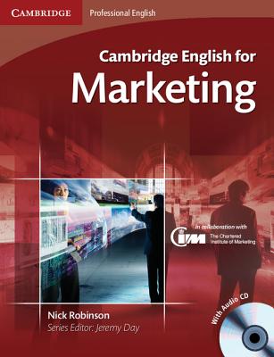 Cambridge English for Marketing Student's Book with Audio CD Image for Cambridge English for Marketing Student's Book with Audio CD