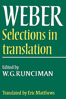 Max Weber; Selections in Translation