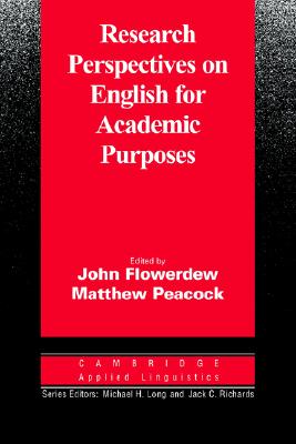 Research Perspectives on English for Academic Purposes (Cambridge Applied Linguistics)